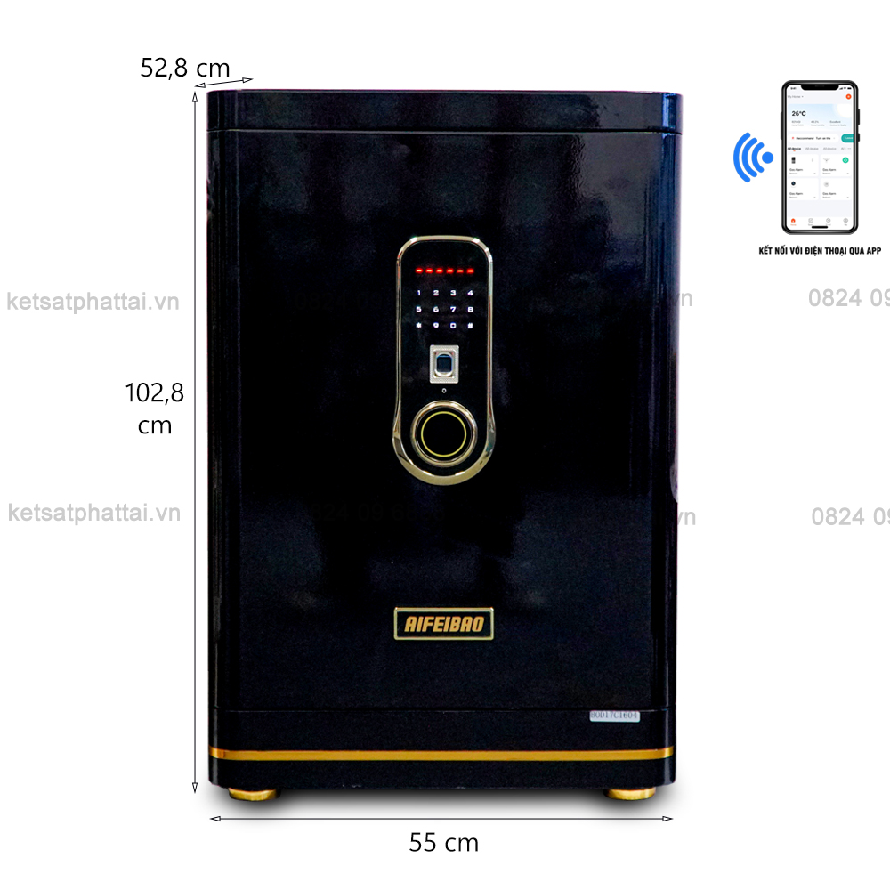 Két sắt thông minh Aifeibao HK-A1/D-100-TLB