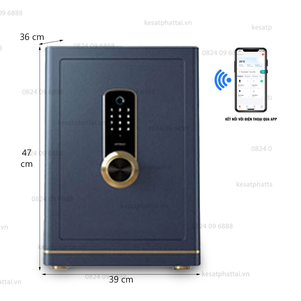 Két sắt vân tay Aifeibao HK-M/D-45-AS