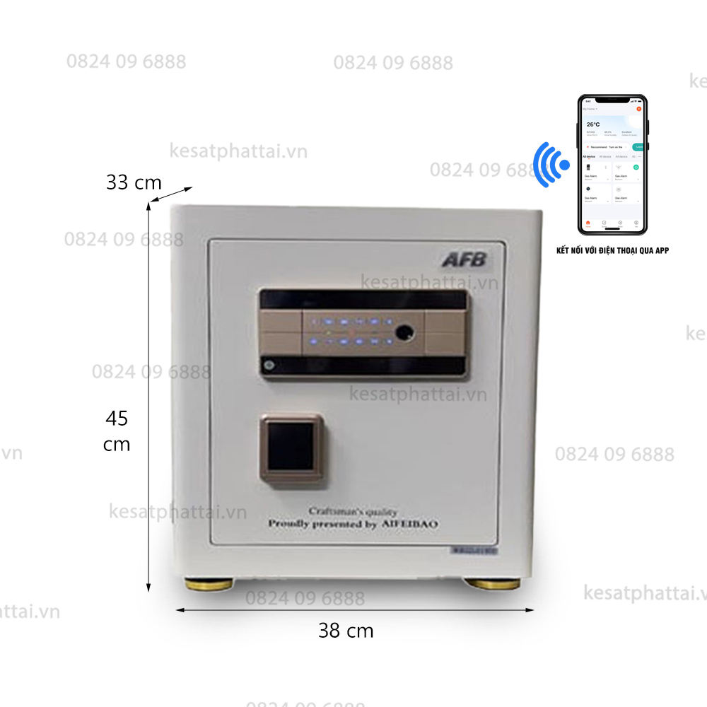 Két sắt vân tay Aifeibao HK-A1/D-45-HM