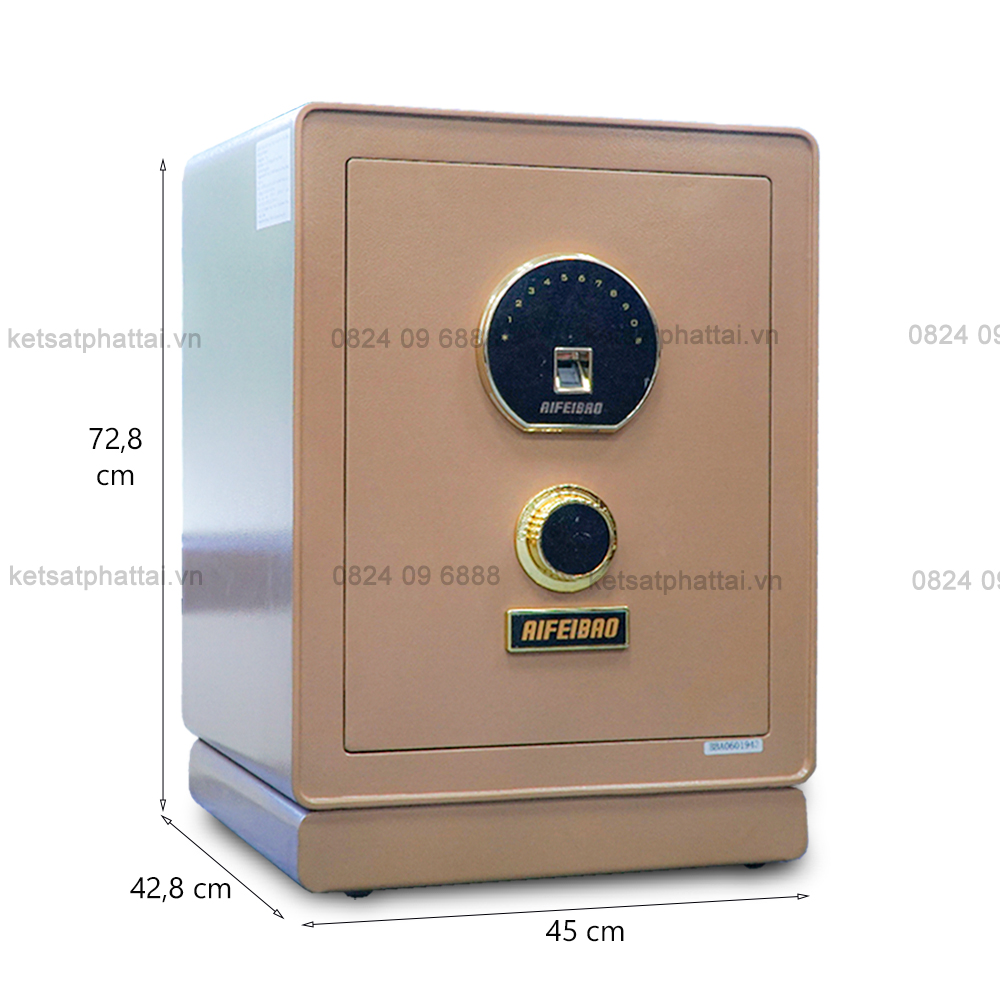 Két sắt vân tay Aifeibao HK-A1/D-70-TS