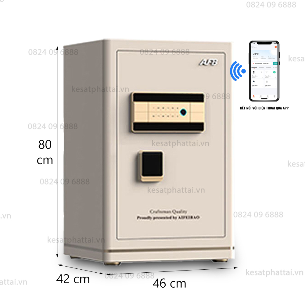 Két sắt vân tay Aifeibao HK-A1/D-80-HM