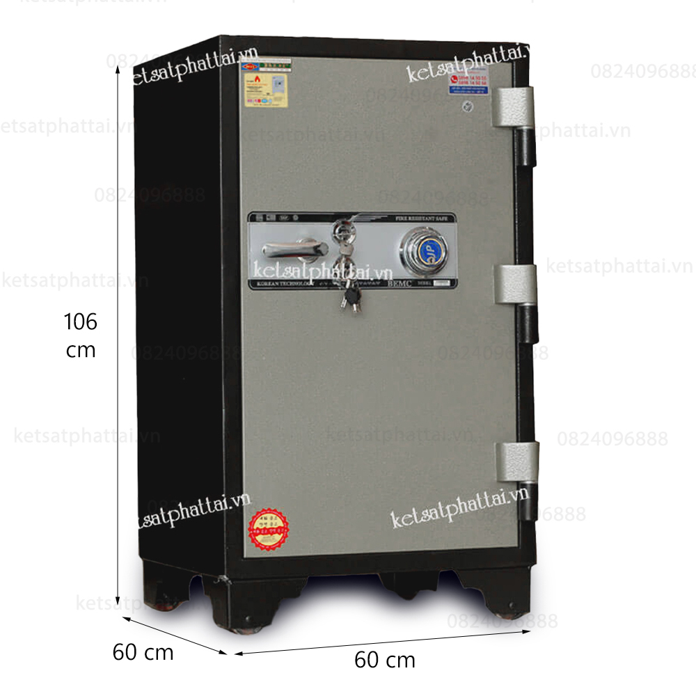 Két sắt Ngân Hàng BDI C1000ĐM khóa cơ đổi mã