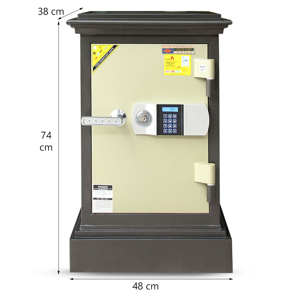 Két sắt Ngân Hàng NE40 khóa điện tử 