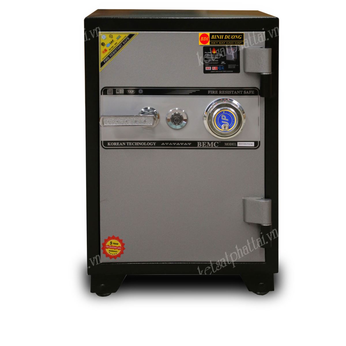 Két sắt Bình Dương BC120ĐM khóa cơ đổi mã