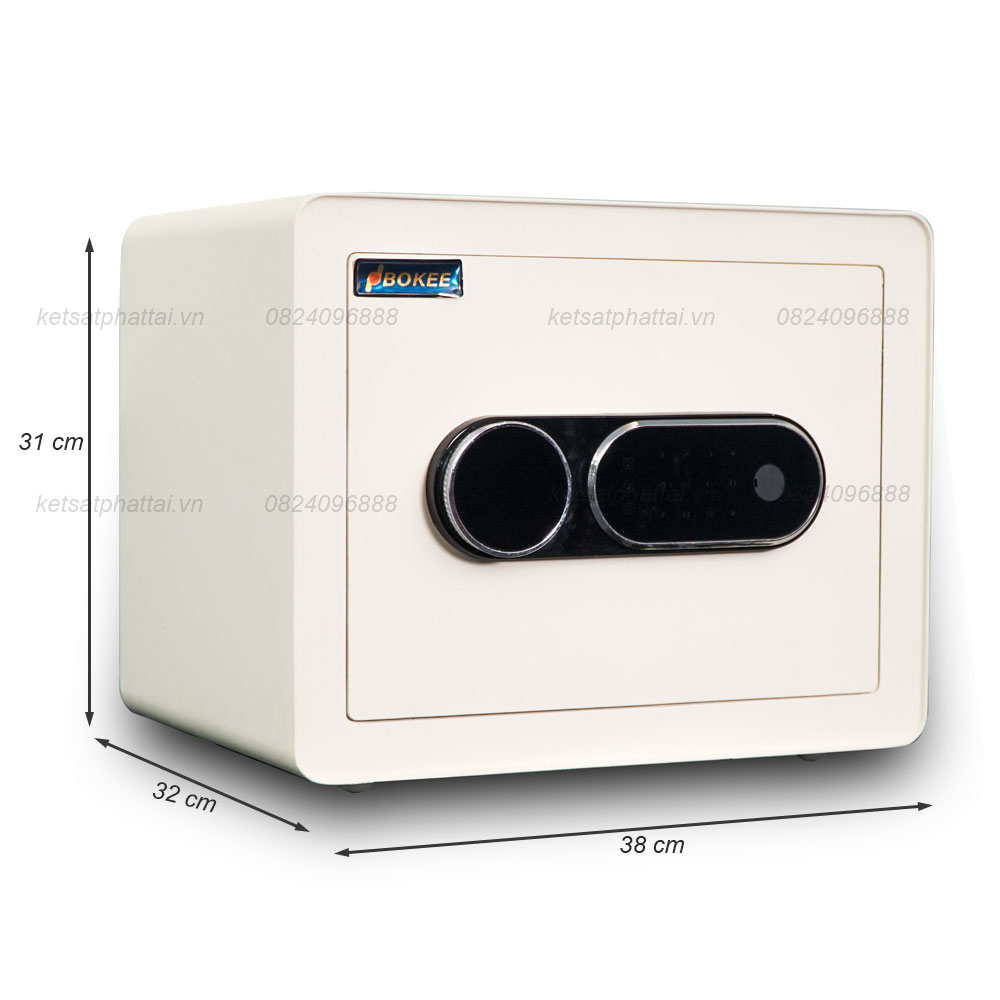 Két Sắt Bokee BK30 khoá vân tay điện tử 