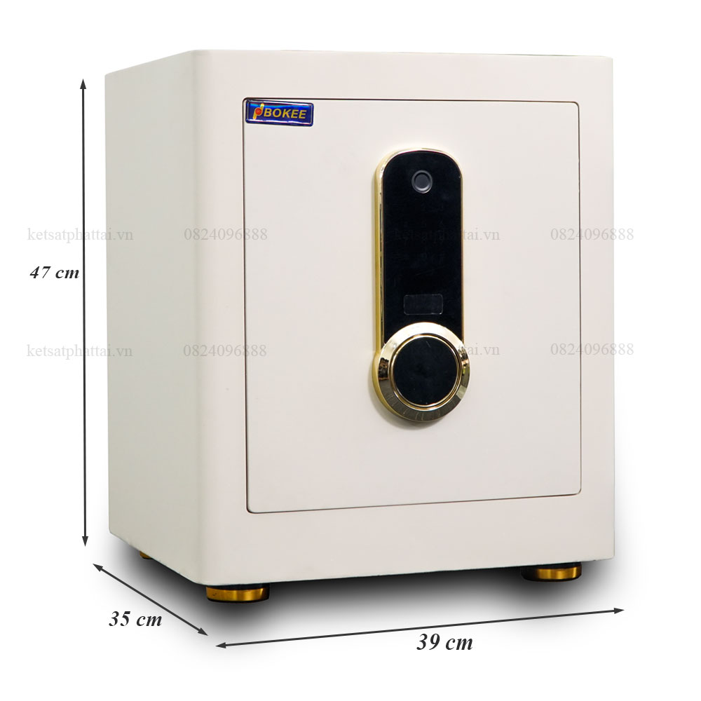 Két sắt thông minh Bokee BK45A khoá vân tay điện tử kết nối điện thoại
