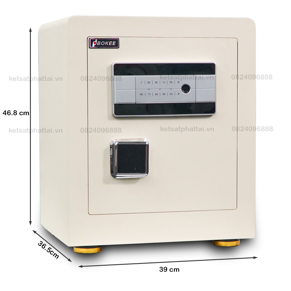 Két sắt thông minh Bokee BK45B khoá vân tay kết nối điện thoại