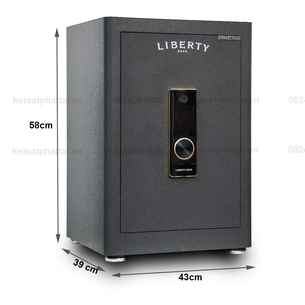 Két sắt Liberty LB58 Pro khoá vân tay điện tử 