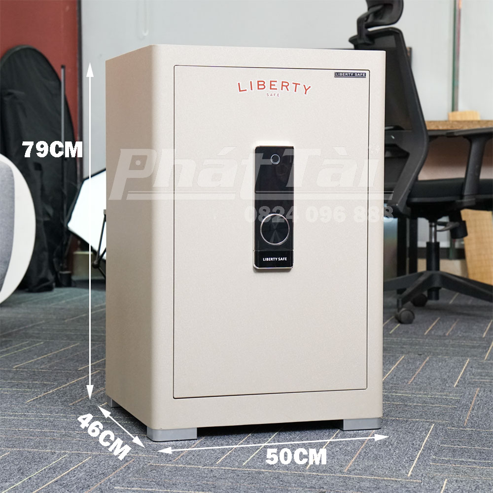 Két sắt Liberty LB79 Pro khoá vân tay kết nối điện thoại 