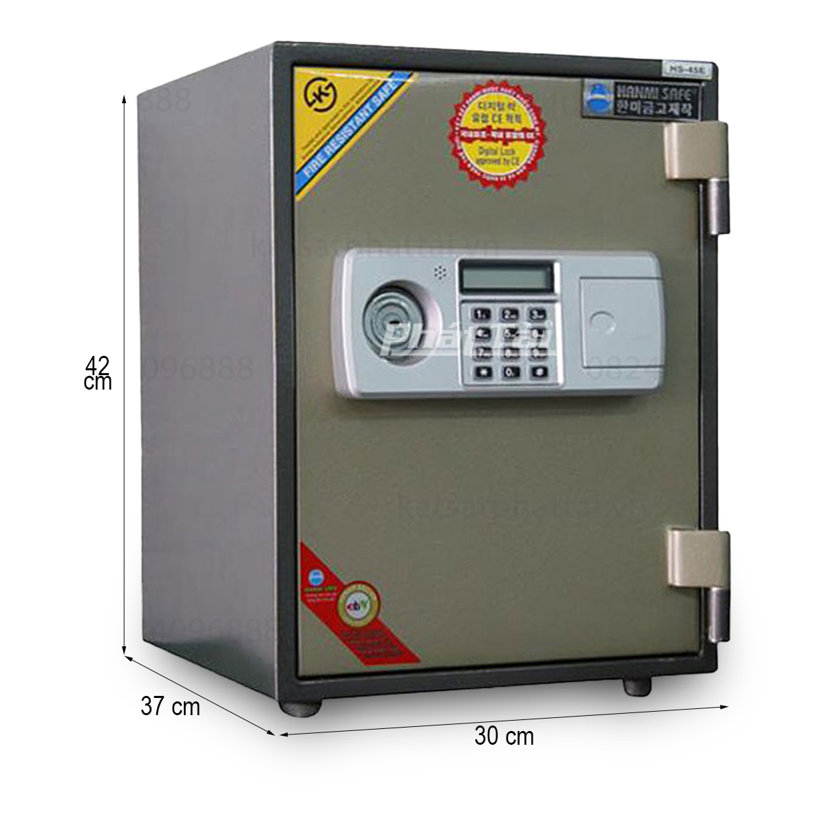 Két sắt Hanmi HS-42E khoá điện tử 