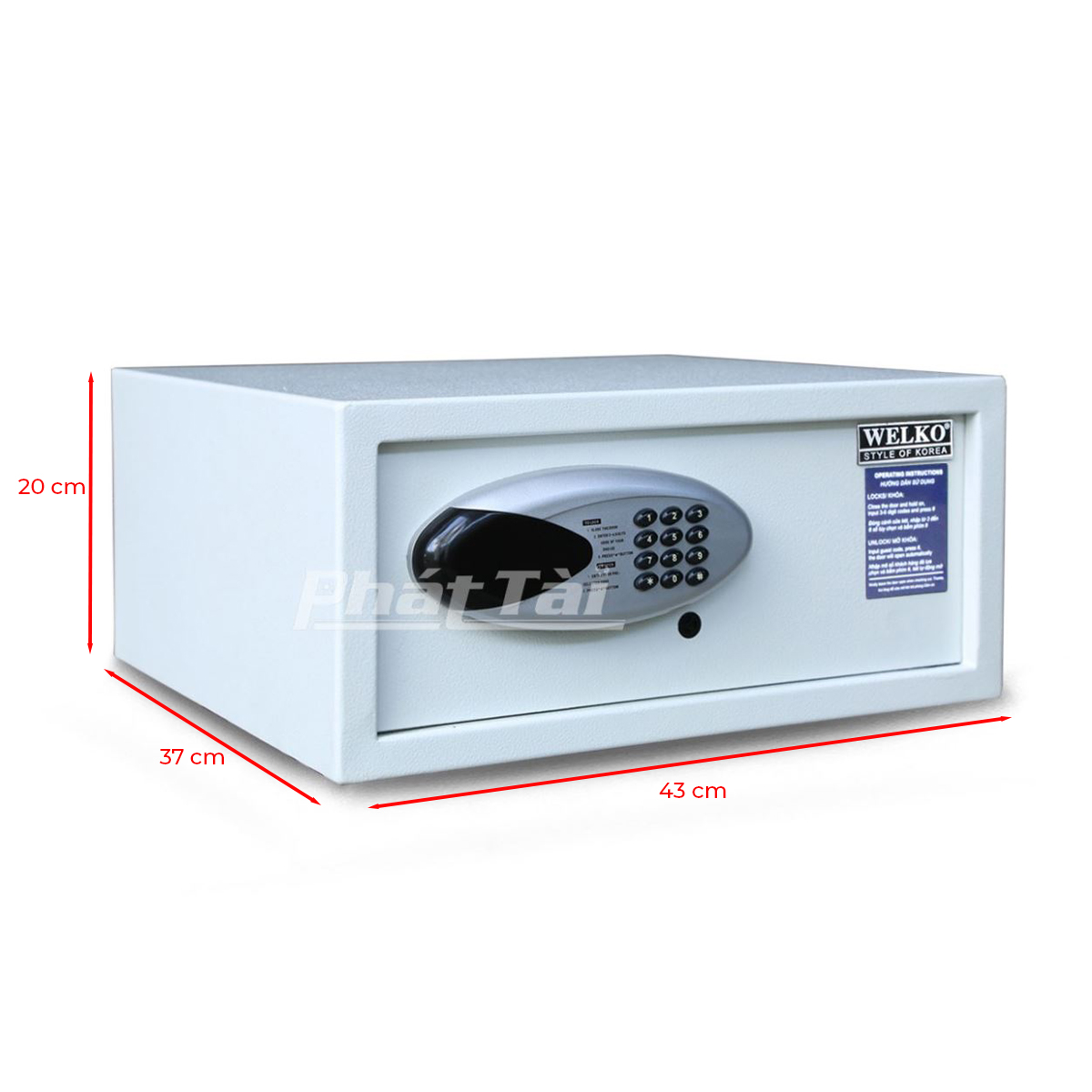 Két sắt khách sạn KS42D