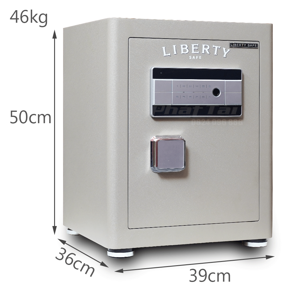 Két sắt Liberty Gold LB50S  khóa vân tay 