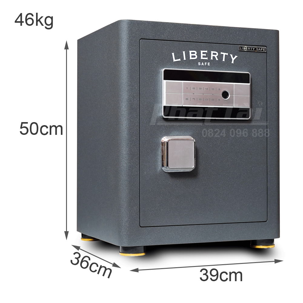 Két sắt Liberty LB50S khóa vân tay 