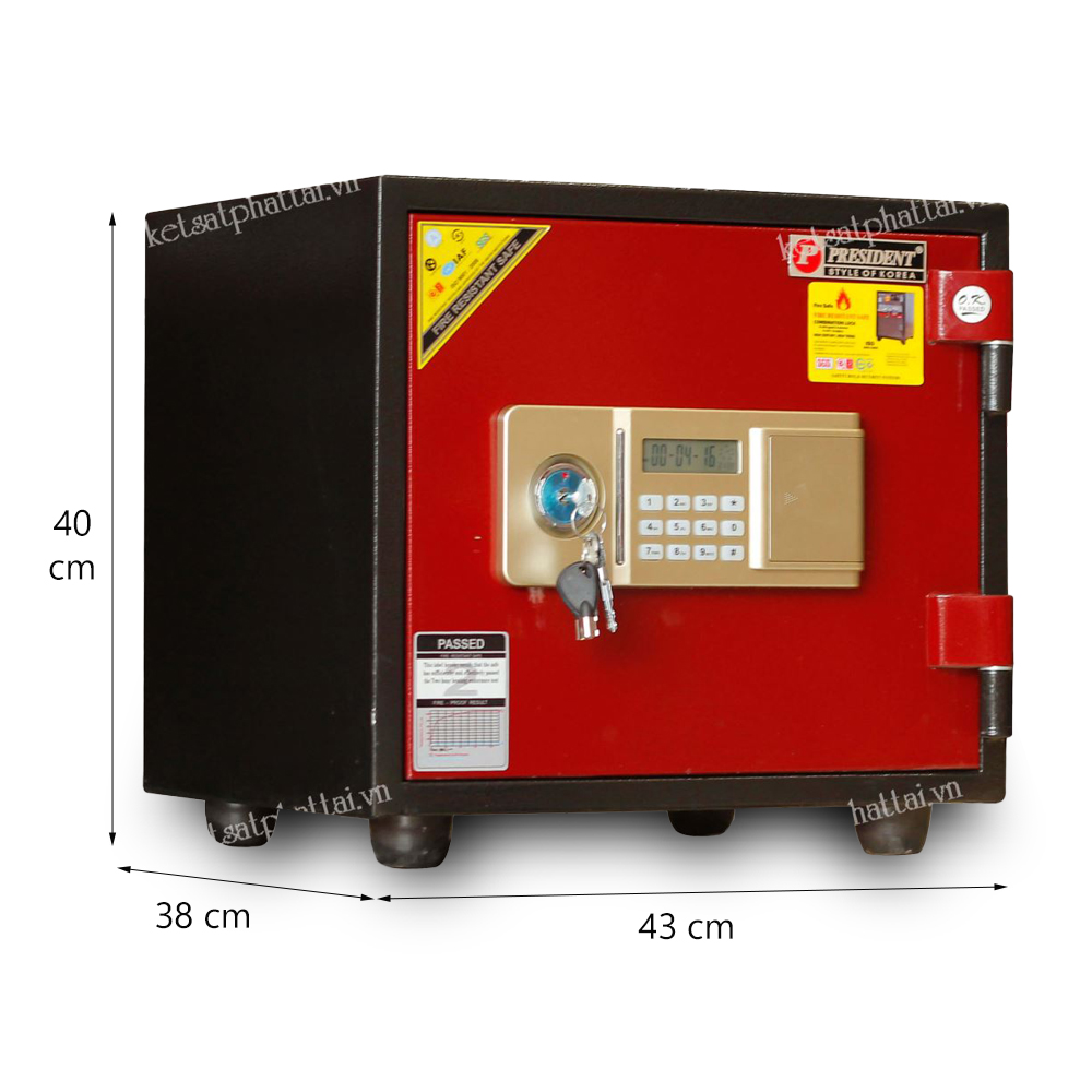 Két sắt PRESIDENT PC40ĐT điện tử