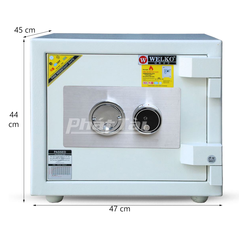 Két sắt siêu cường xuất khẩu Mỹ US40W khóa cơ 