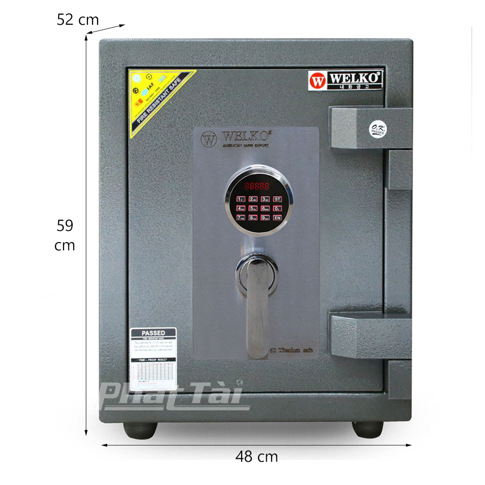 Két sắt siêu cường US62E khóa điện tử