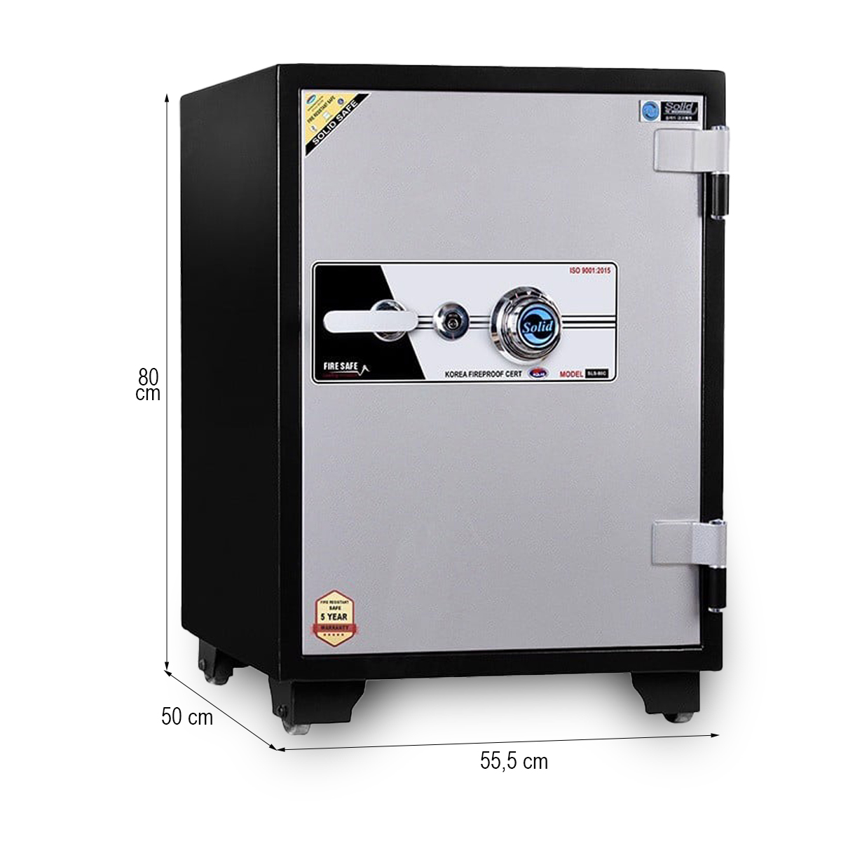 Két sắt SOLID SLS80C