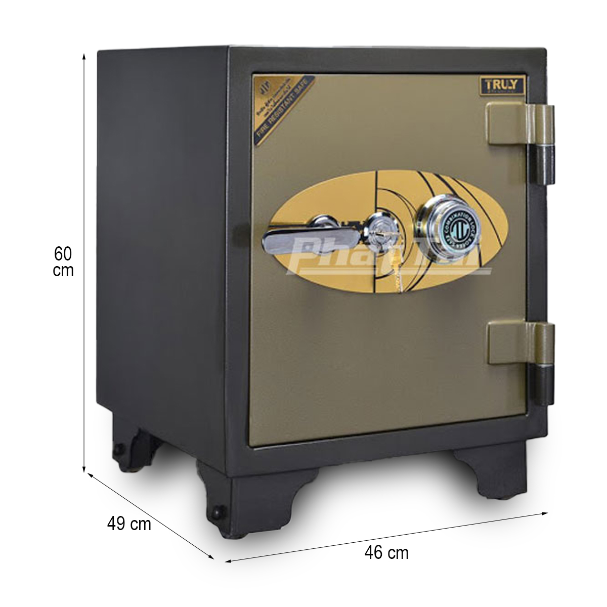 Két sắt Truly gold TSC-60 khóa cơ