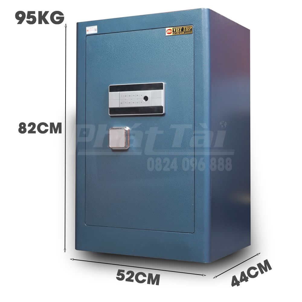 Két sắt Việt Tiệp VT80 khóa vân tay điện tử báo trộm qua điện thoại 