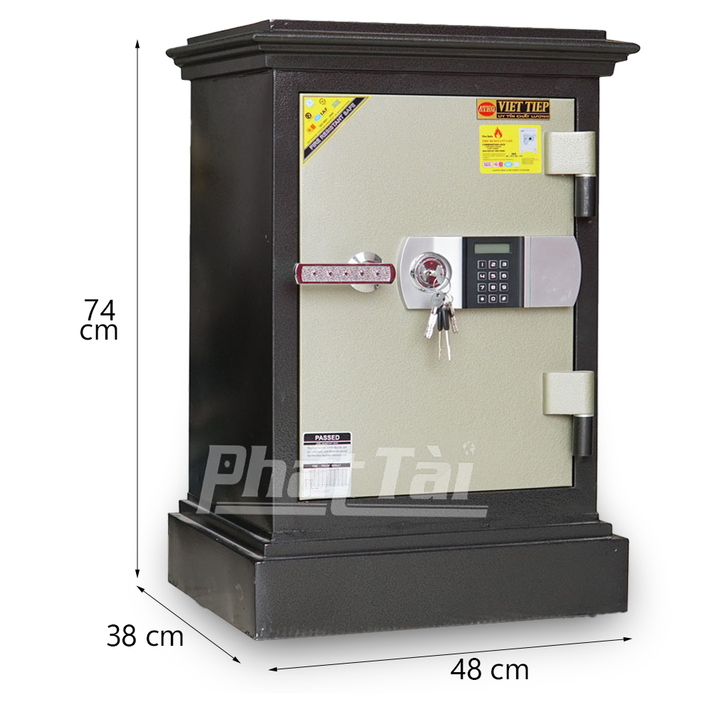 Két sắt Việt Tiệp KA100ĐT khoá điện tử có báo động 