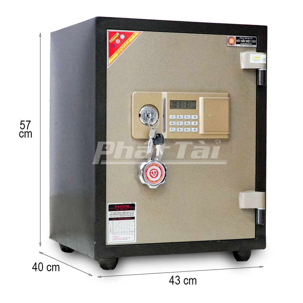 Két sắt Việt Tiệp KCC40ĐT khoá điện tử 