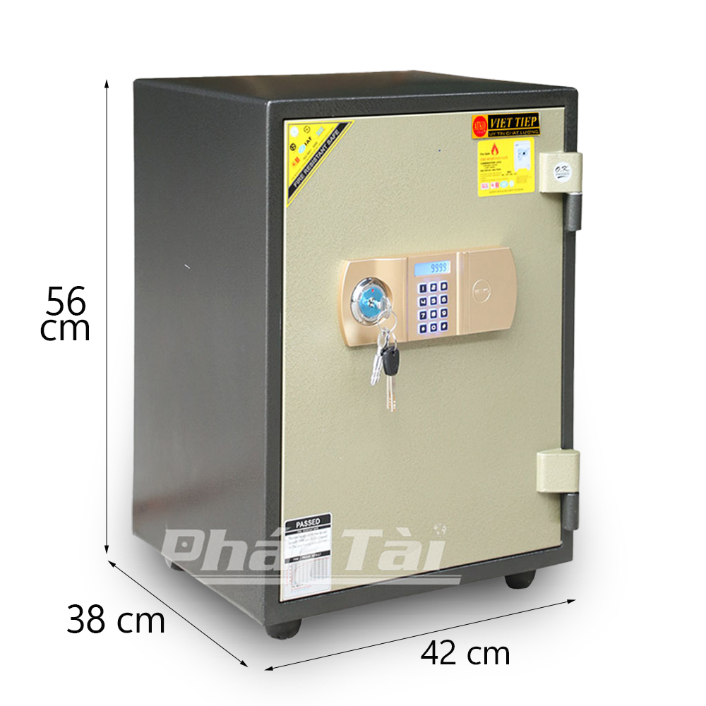 Két sắt Việt Tiệp KV63ĐT khóa điện tử có báo động 