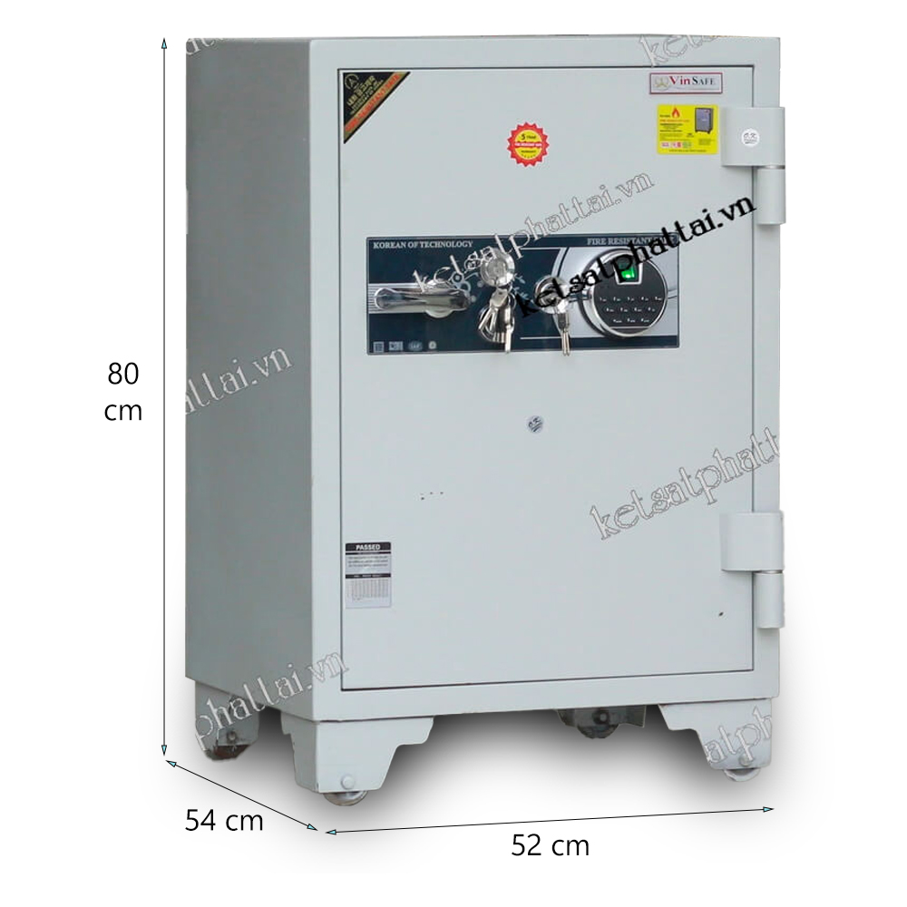 Két sắt Vinsafe khóa vân tay HQ150VT