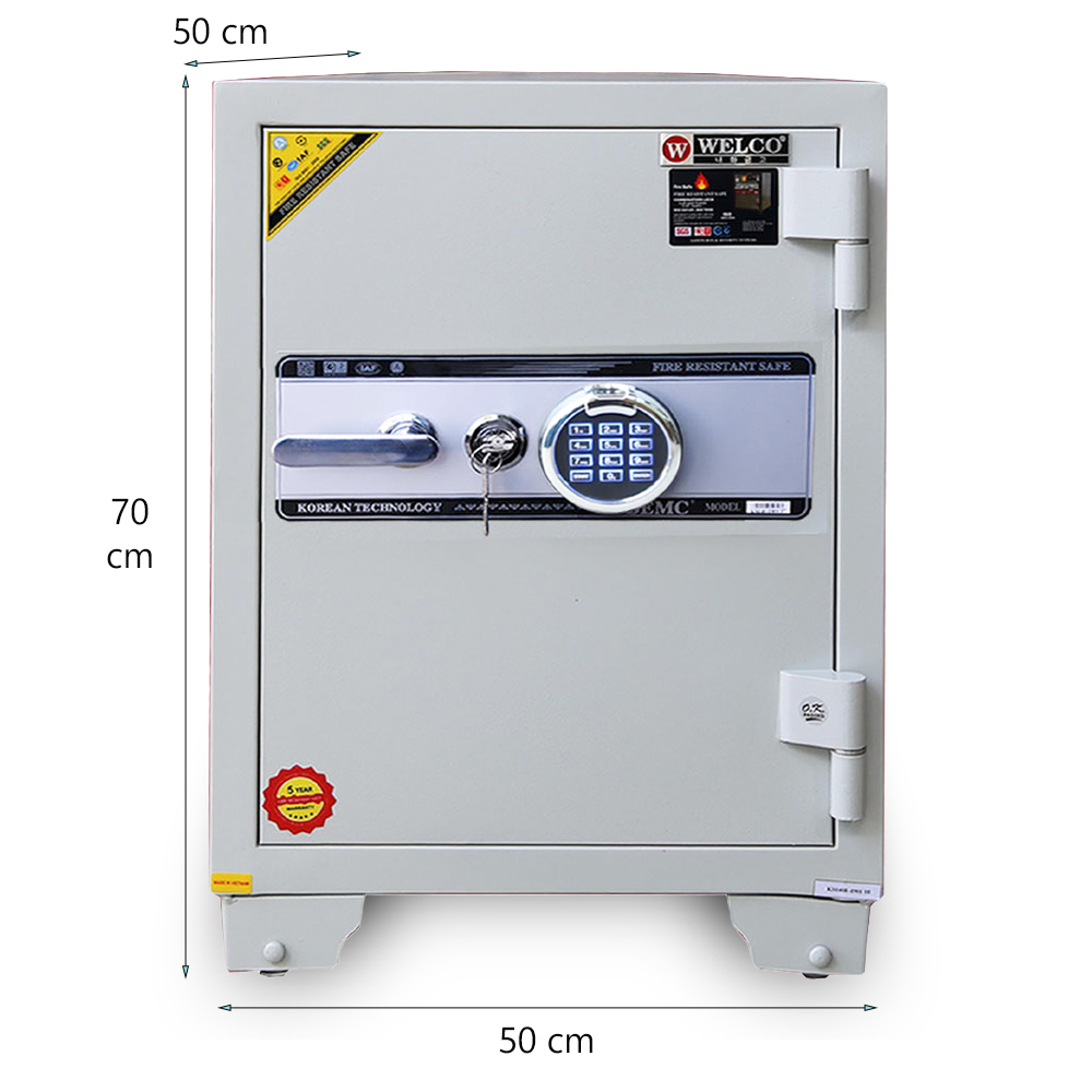 Két sắt Vinsafe HQ688 khóa vân tay điện tử Hàn Quốc