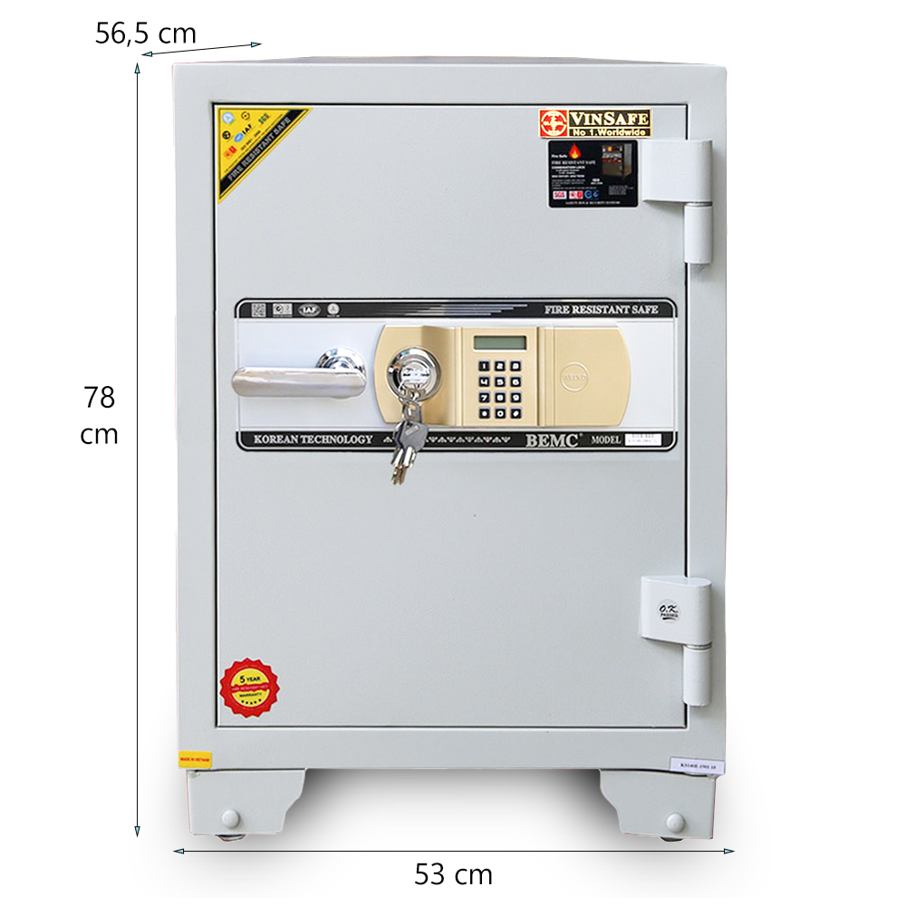 Két sắt cao cấp Vinsafe VS160ĐT khóa điện tử