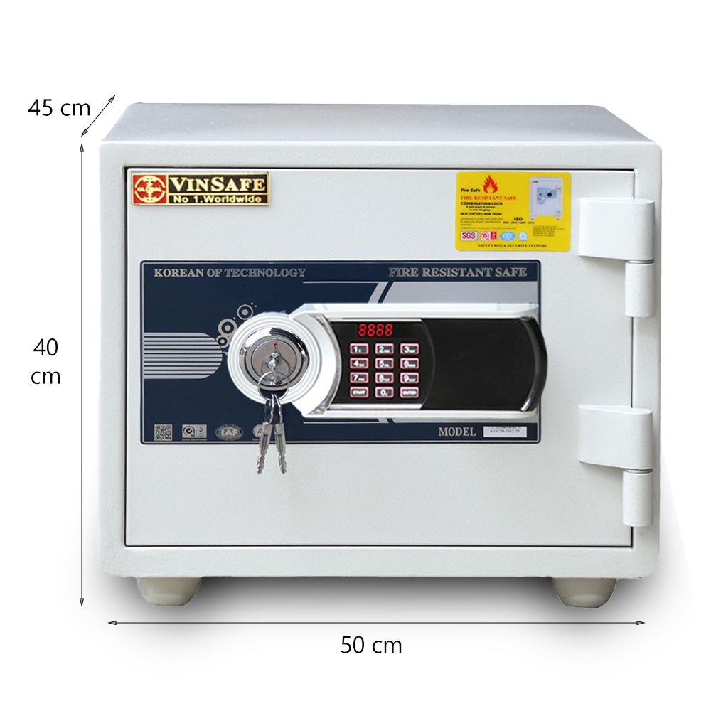 Két sắt cao cấp Vinsafe VS80N ĐT khóa điện tử