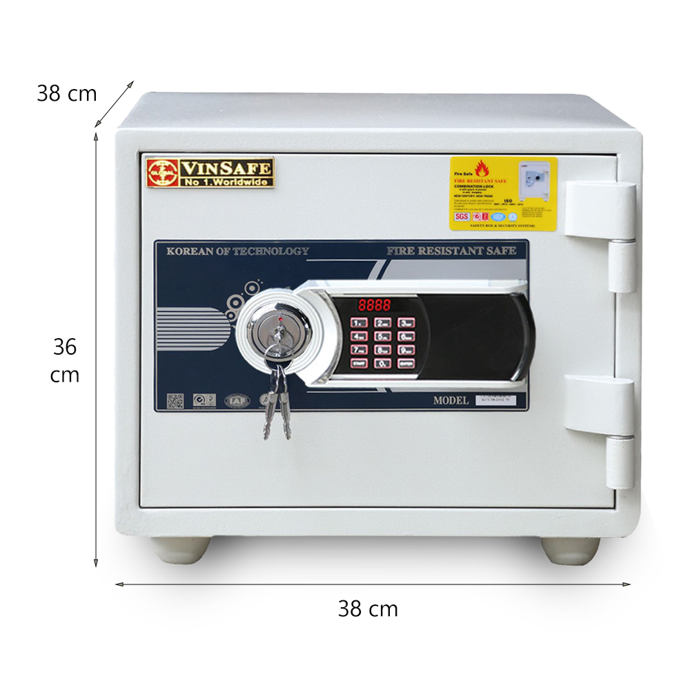 Két sắt Vinsafe VT33ĐT khóa điện tử