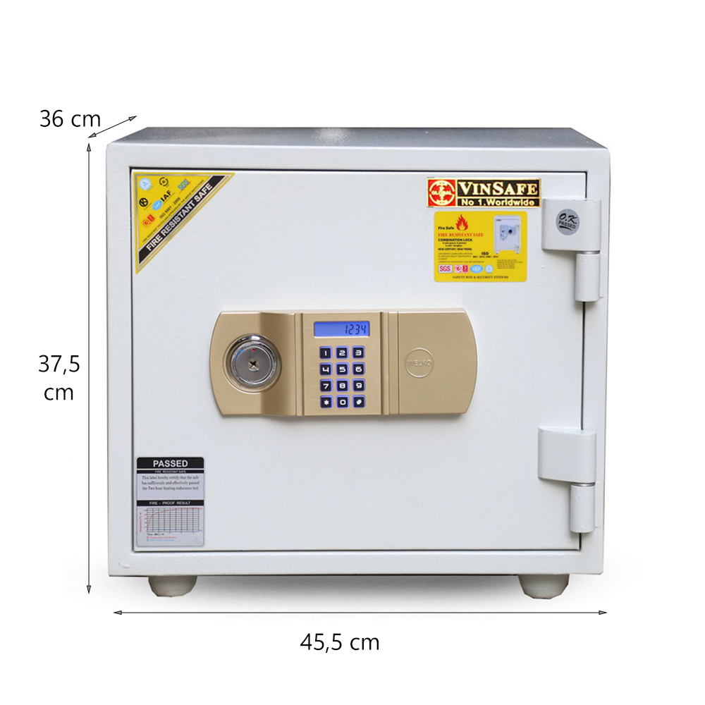 Két sắt cao cấp Vinsafe VC60ĐT khóa điện tử