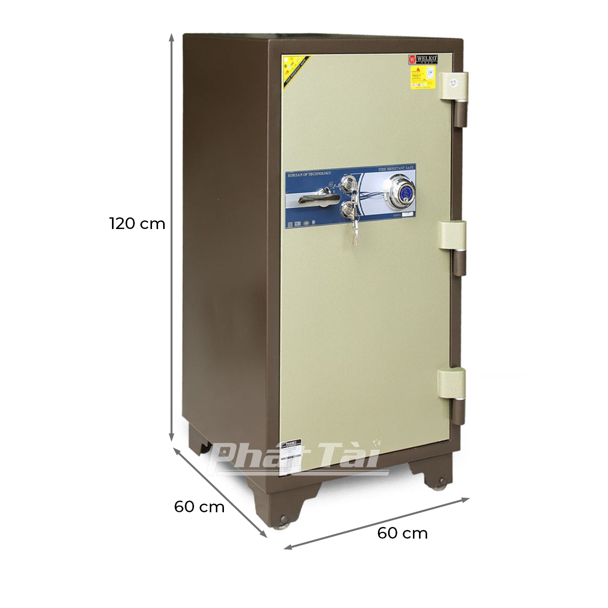 Két sắt Welko KCC240ĐM đổi mã