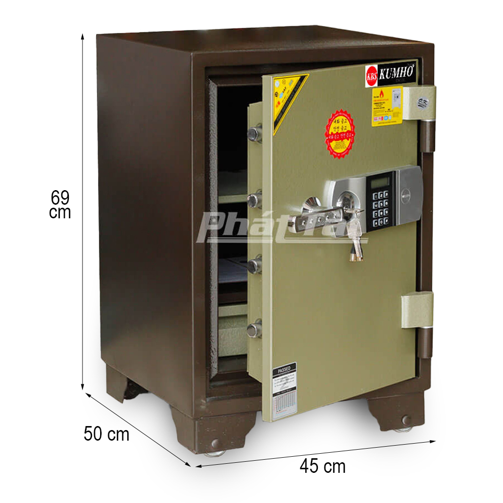 Két sắt Kumho KCH120ĐT điện tử có báo động