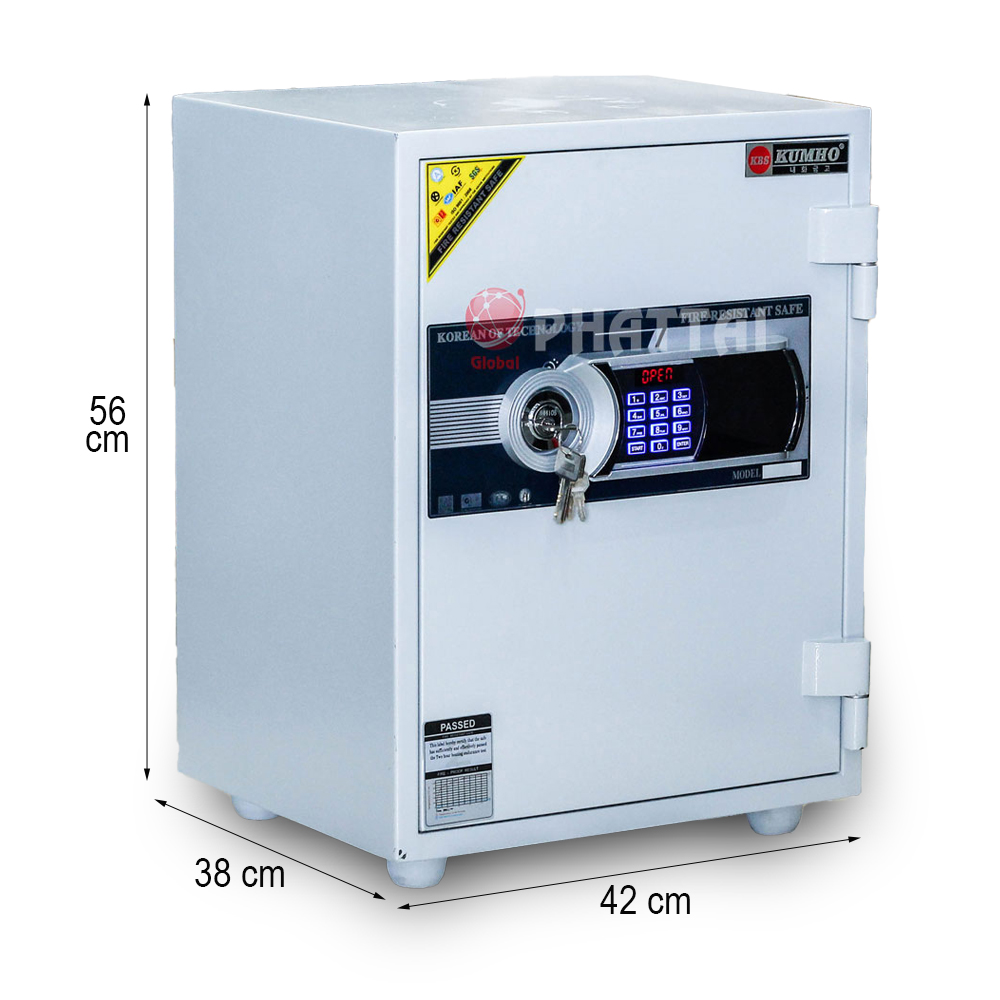 Két sắt Kumho khóa điện tử Led KCH68