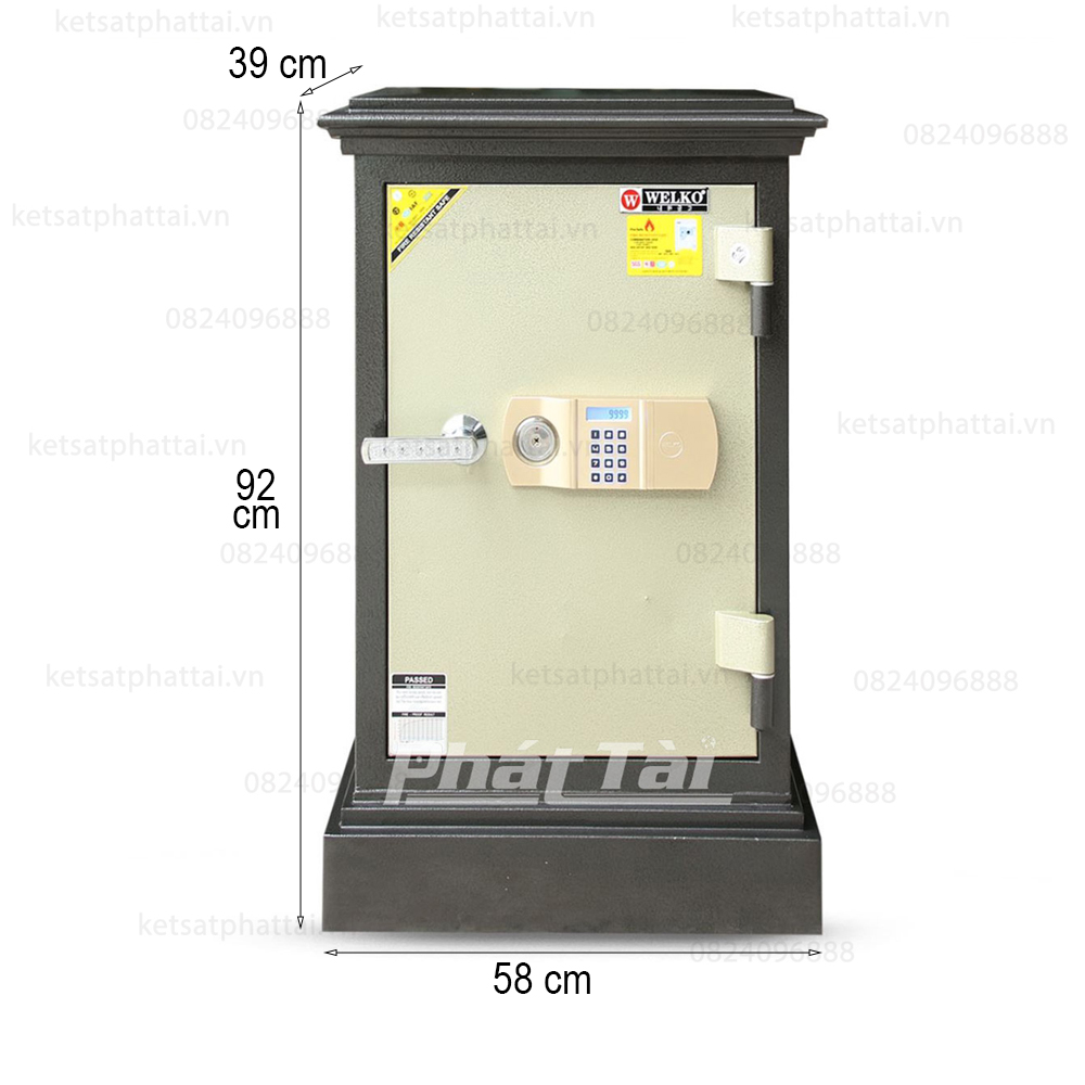 Két sắt WELKO KN74ĐT điện tử