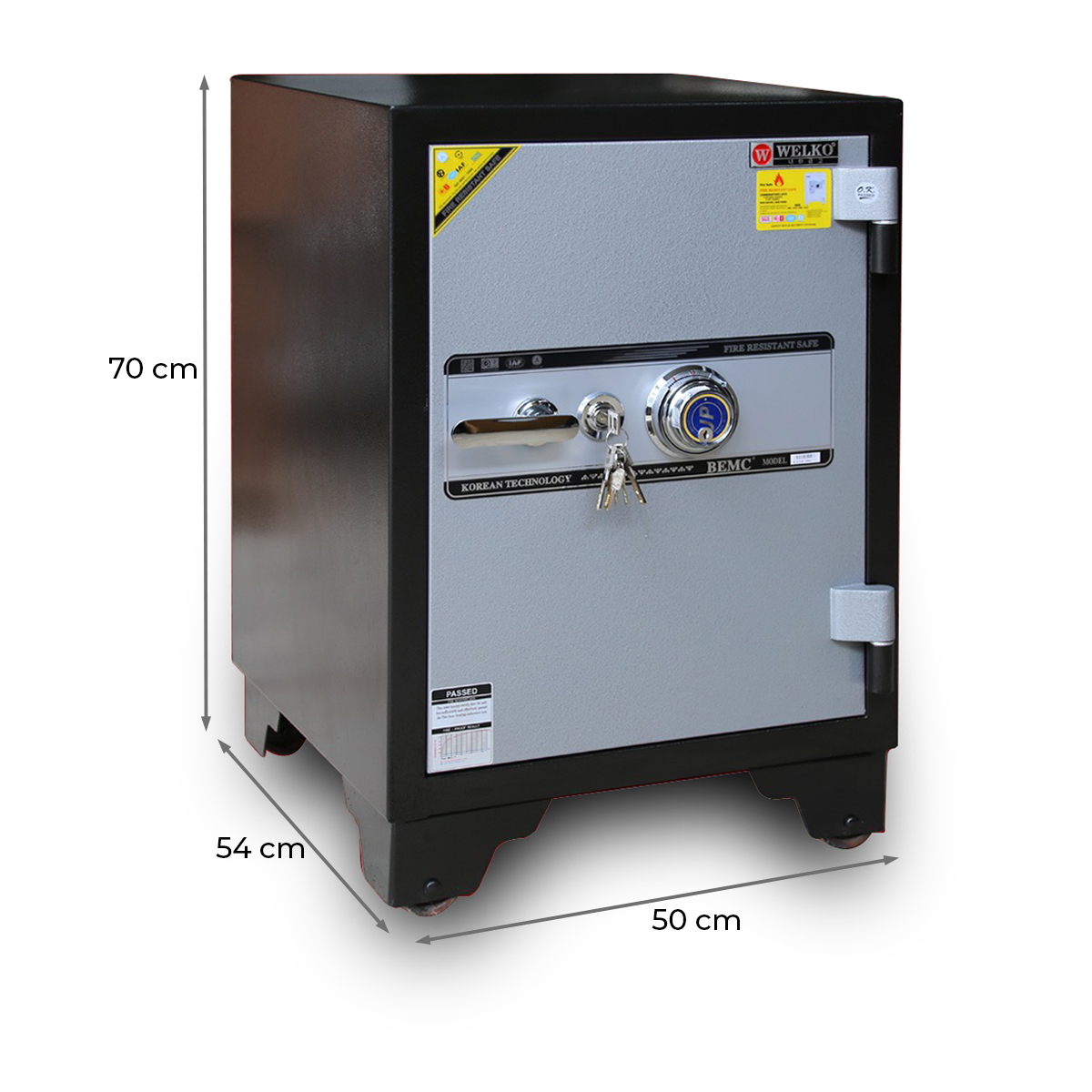 Két sắt WELKO KS140ĐM đổi mã