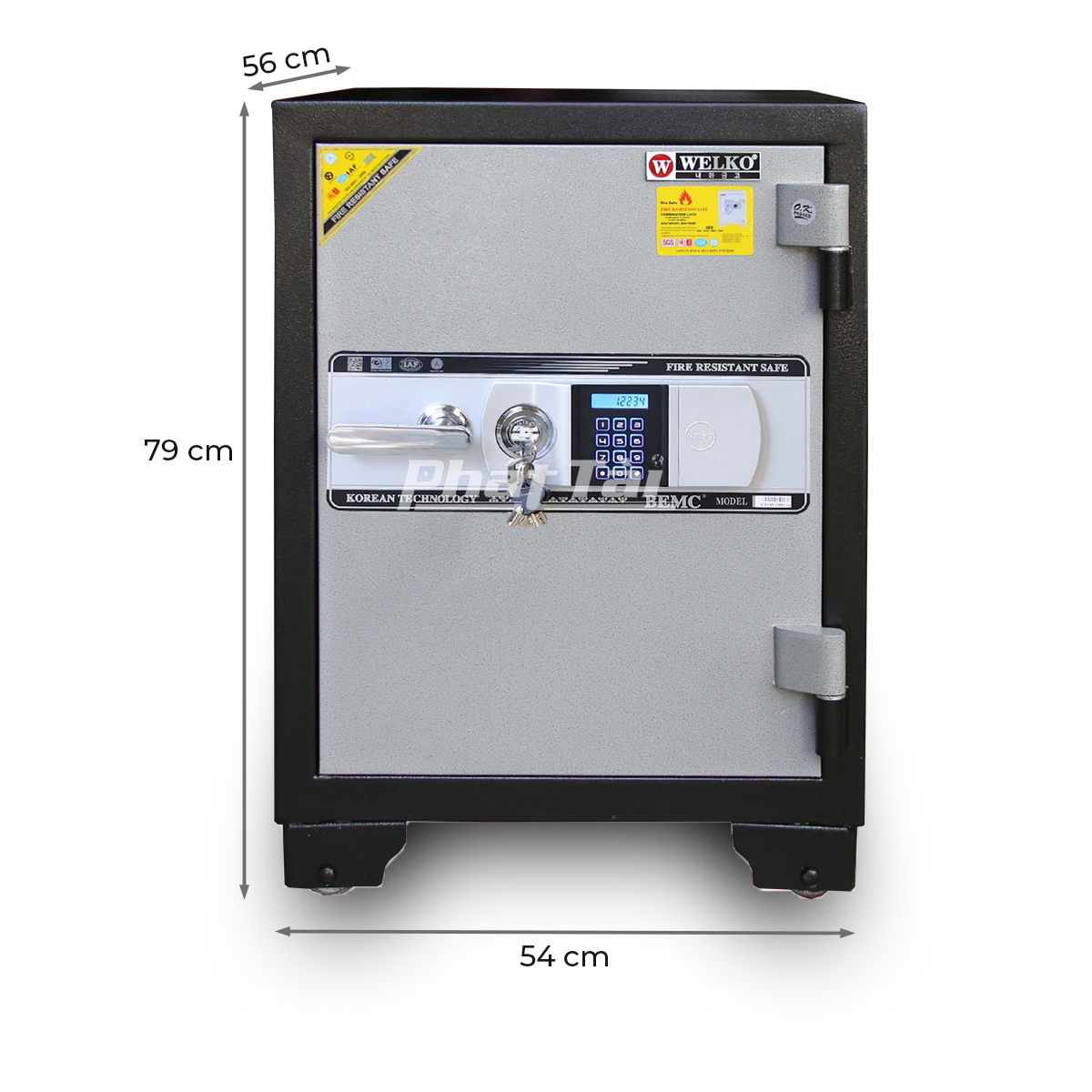 Két sắt WELKO KS160ĐT điện tử