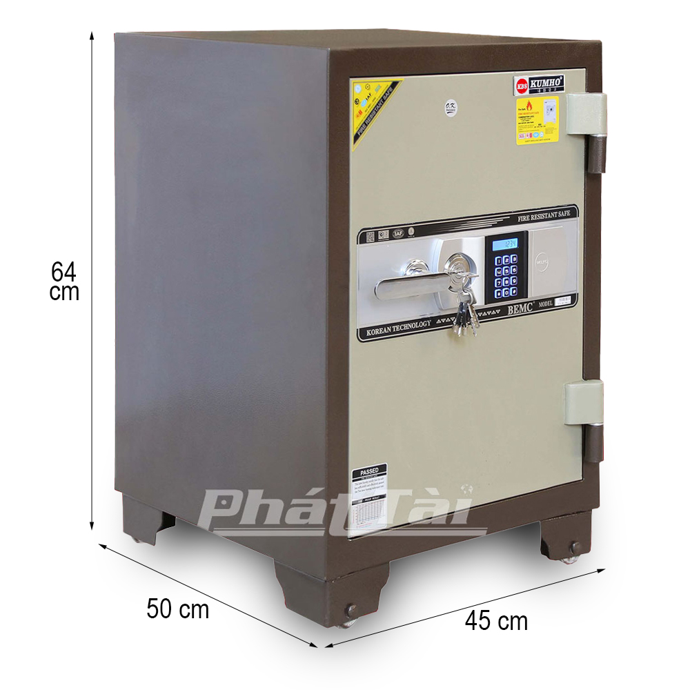 Két sắt Kumho cánh đúc KSH125ĐT điện tử có báo động