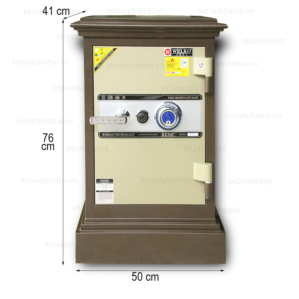 Két sắt WELKO KD45ĐM đổi mã