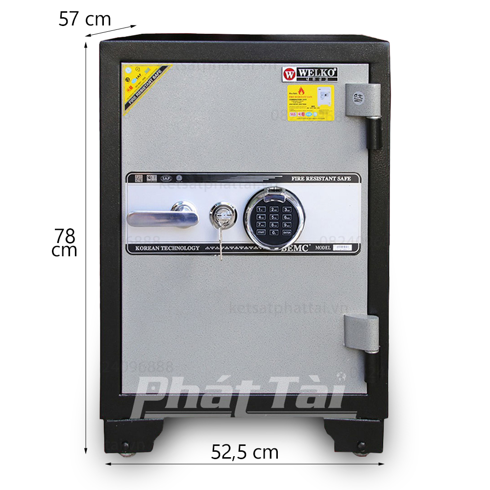 Két sắt xuất khẩu WELKO W160VT