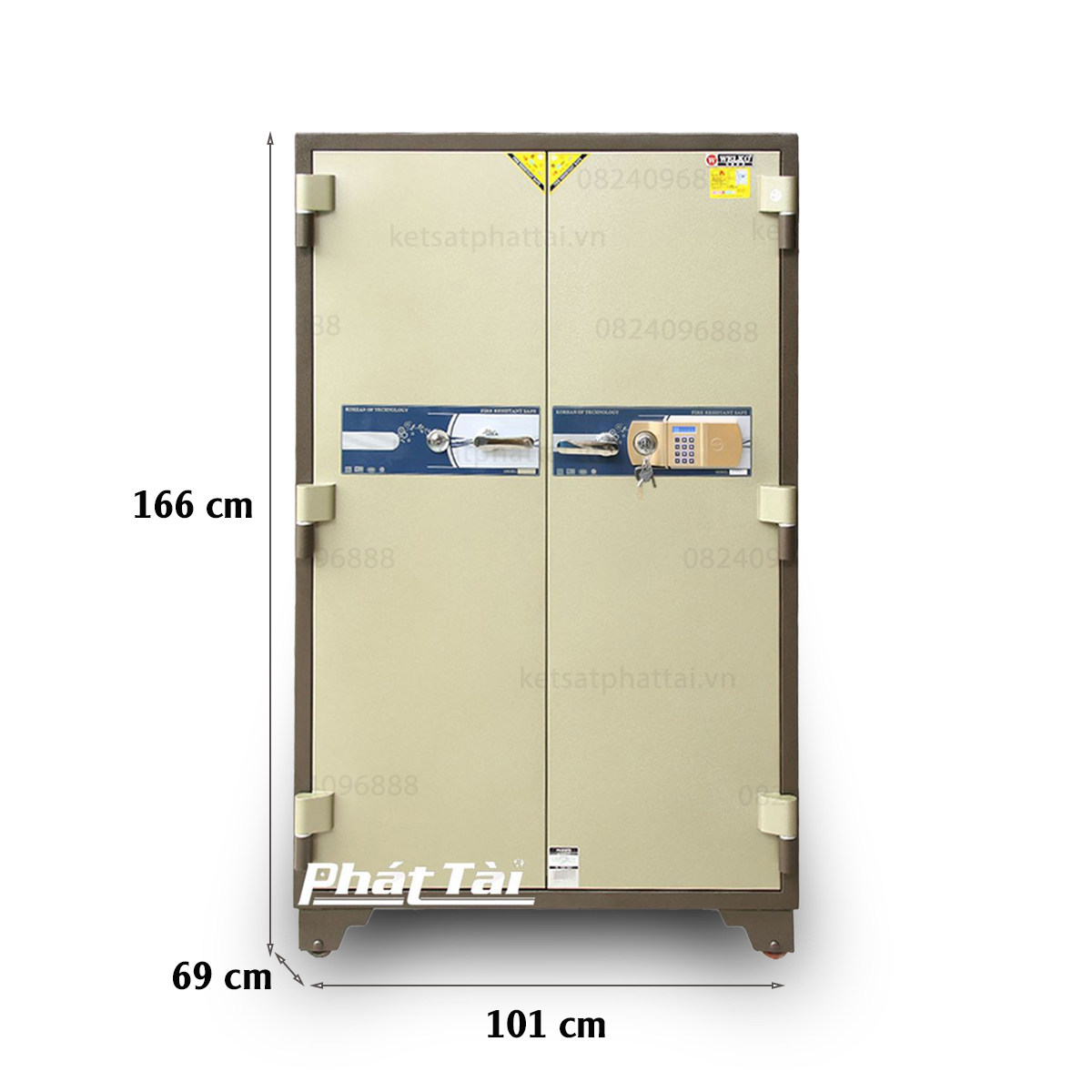 Két sắt Welko BM1600ĐT khóa điện tử