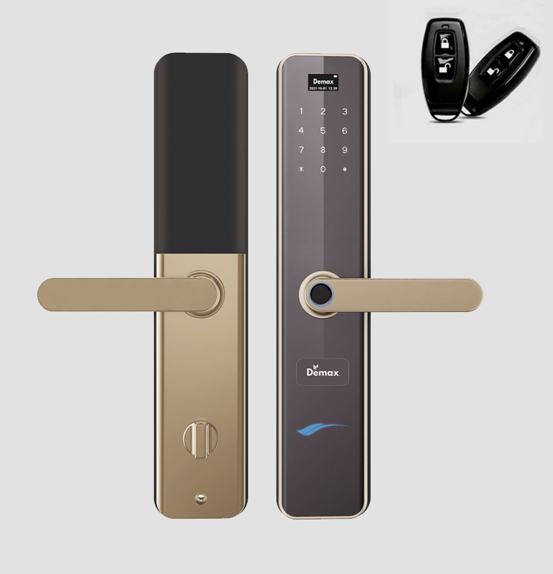 KHÓA VÂN TAY DEMAX SL630 GB ( REMOTE 2 BỘ)