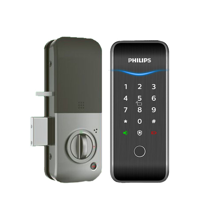Chiếc khóa vân tay Philips 5100-5HBS sẽ giúp bạn giữ an ninh cho ngôi nhà của mình một cách chắc chắn nhất. Hệ thống vân tay chính xác và nhanh chóng, mang đến cho bạn sự tiện lợi và an toàn khi đi vào từng căn phòng.