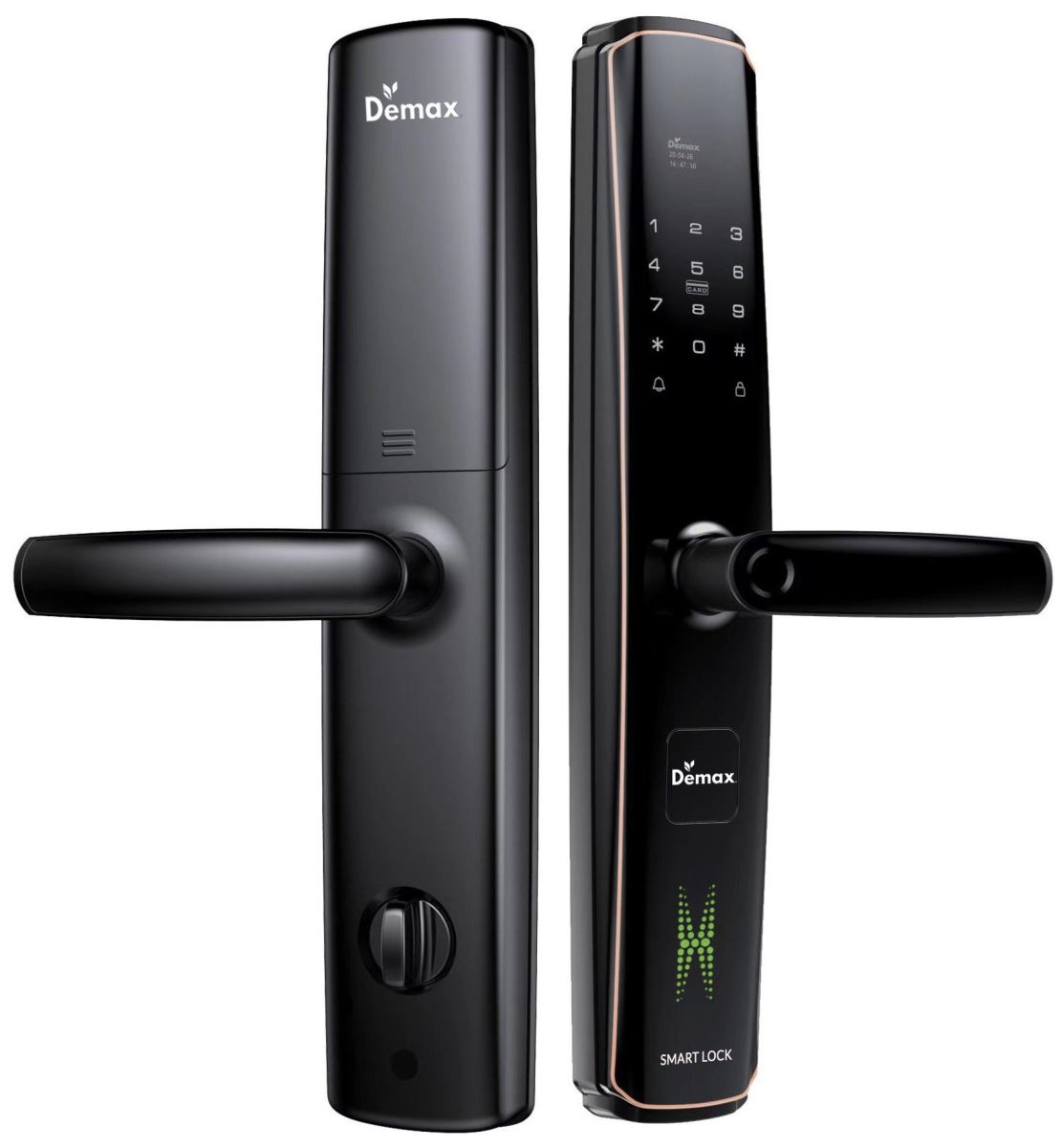 KHÓA CỬA VÂN TAY DEMAX SL666BN APP WIFI CỦA ĐỨC