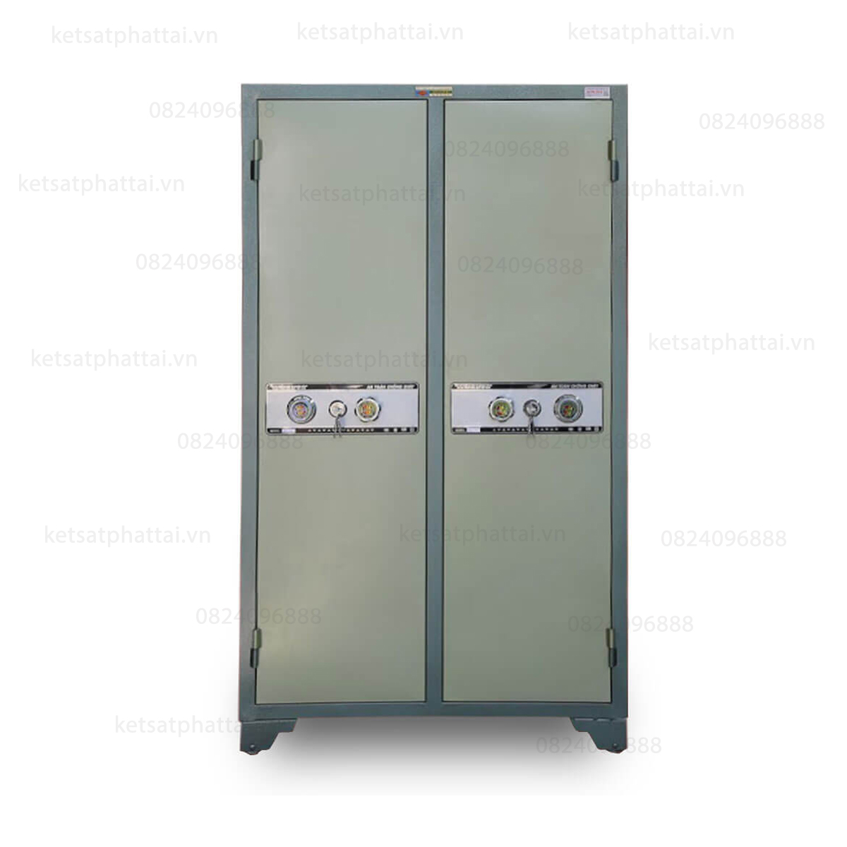 Tủ bảo mật 2 cánh khóa cơ