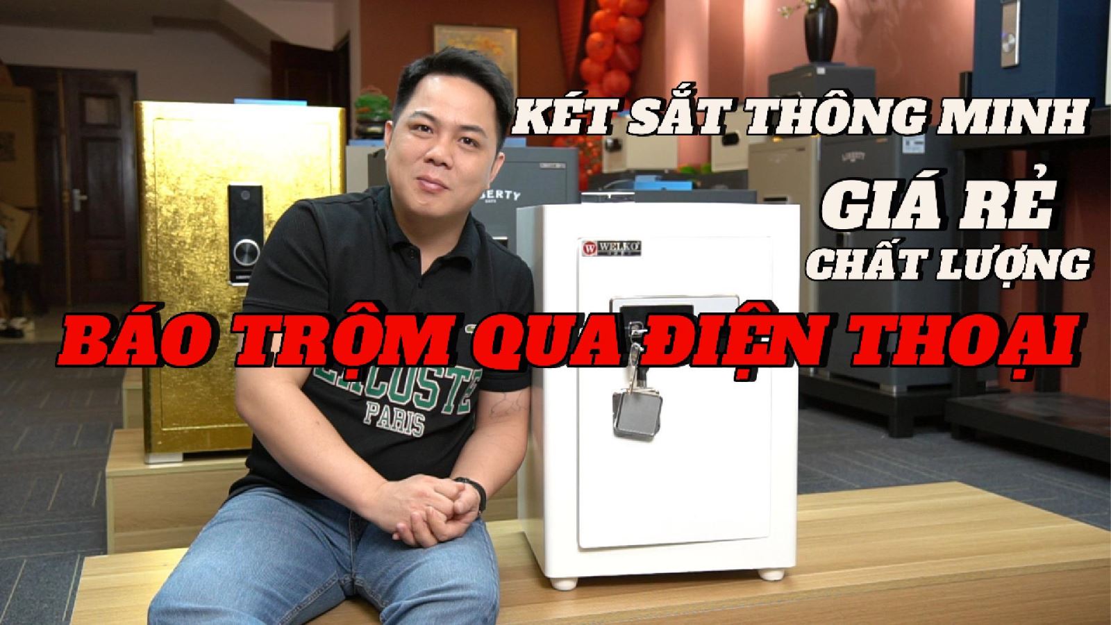 Két Sắt Báo Trộm Được Qua Điện Thoại Mà Lại Giá Rẻ Mua Ở Đâu